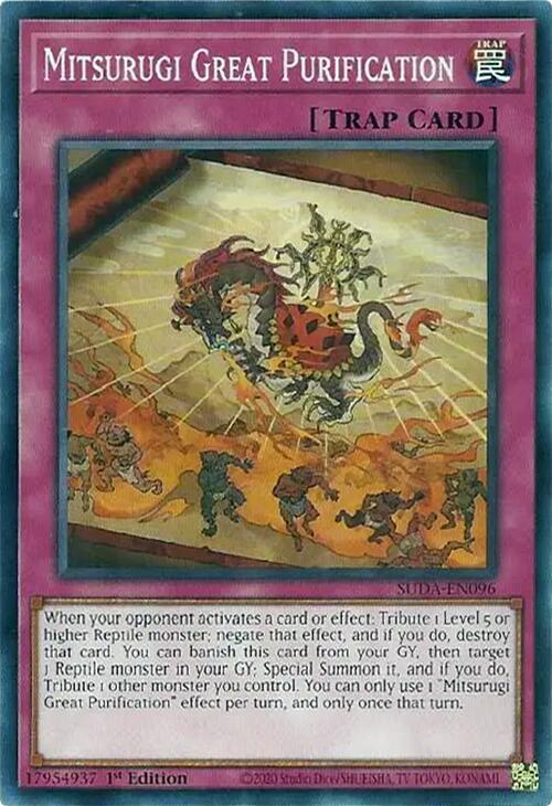 Mitsurugi Great Purification - SUDA-EN096 - Common - 1st Edition